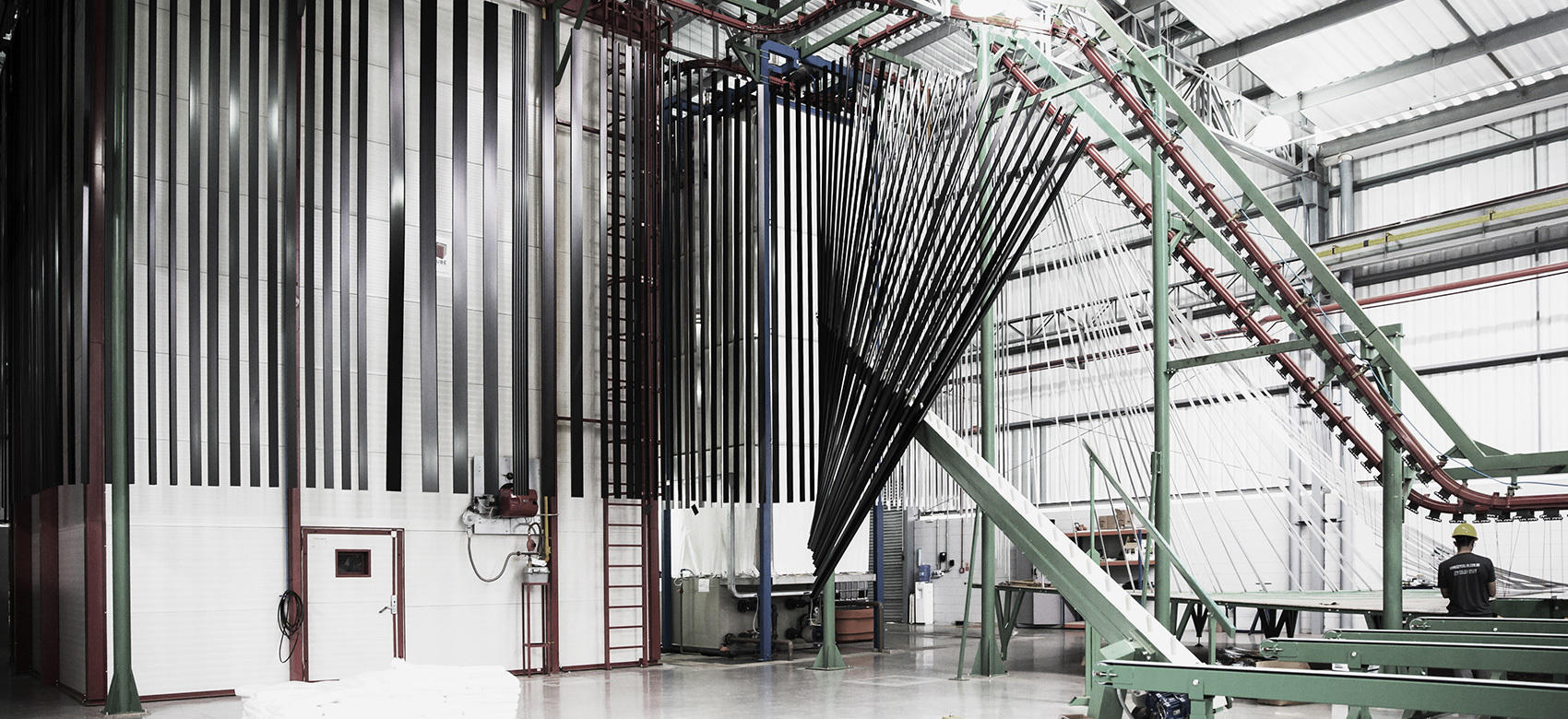 Italian design powder coating system